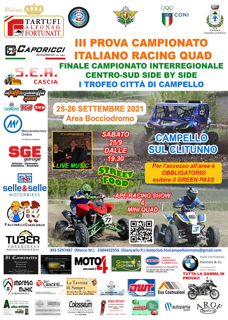 RACING QUAD 2021 - CAMPELLO SUL CLITUNNO