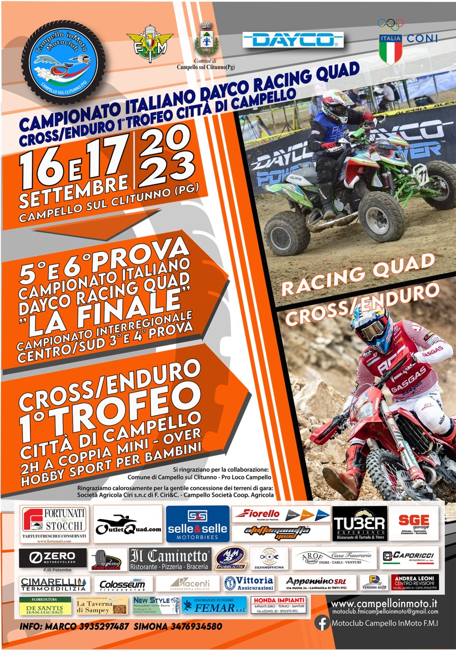 RACING QUAD 2023 - CAMPELLO SUL CLITUNNO